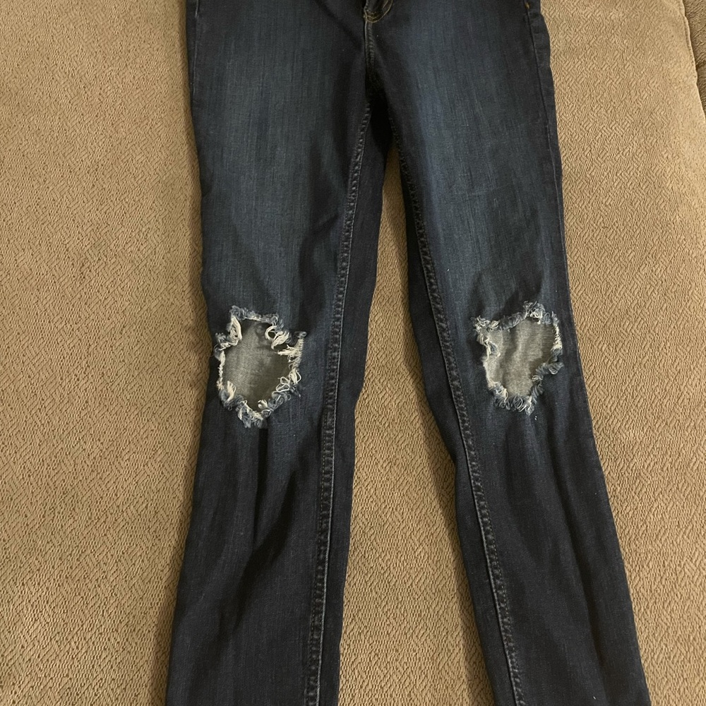 Free People dark denim
